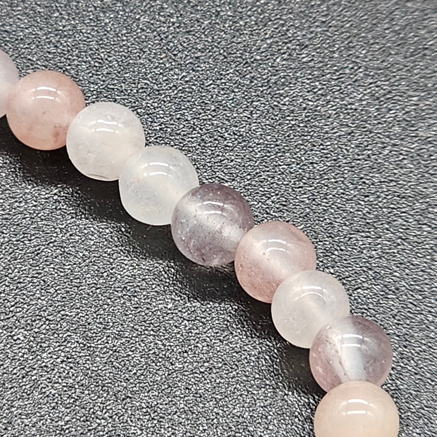 Bracelet élastique perles naturelles beige – Style bohème, chic et apaisant