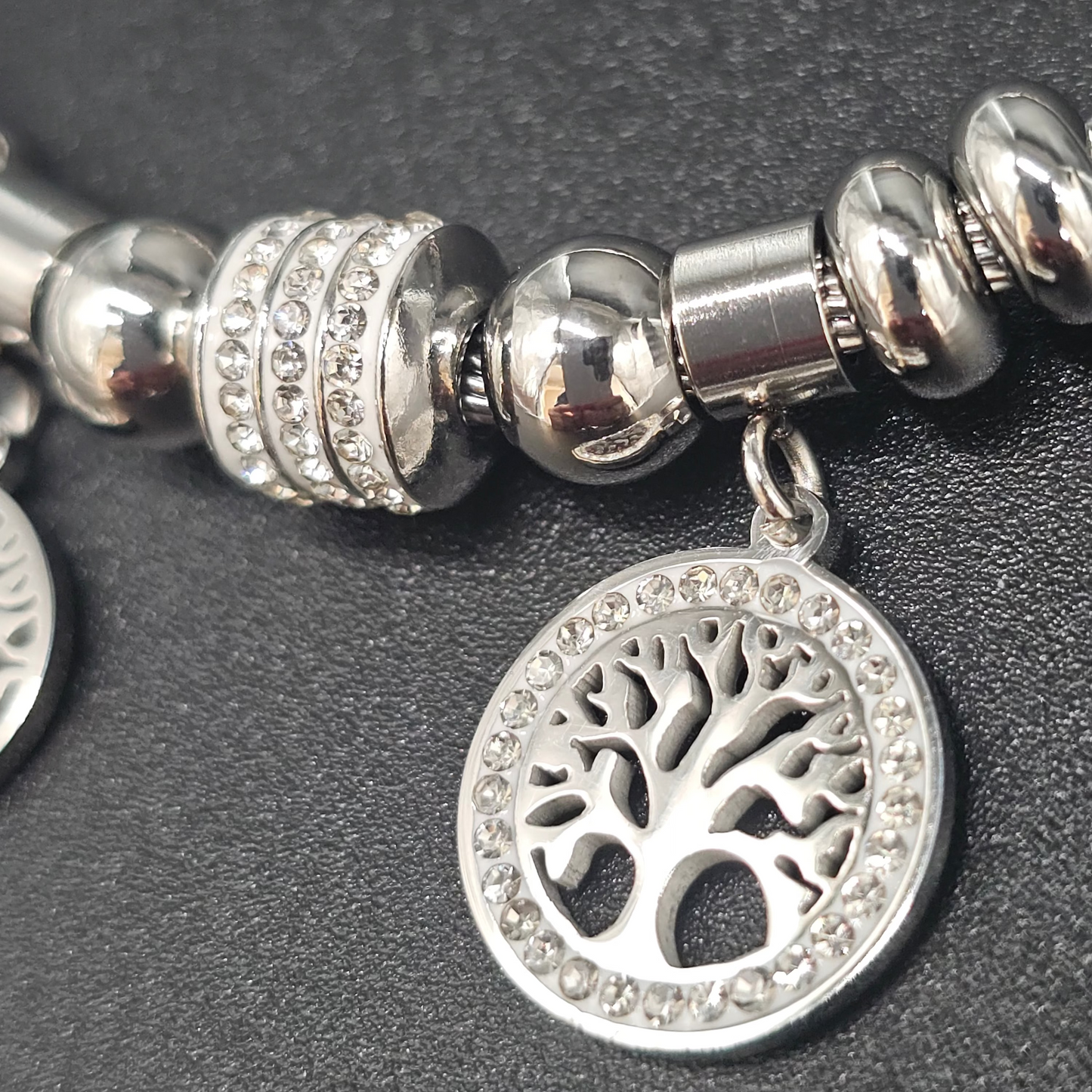 Bracelet câble arbre de vie – acier inoxydable