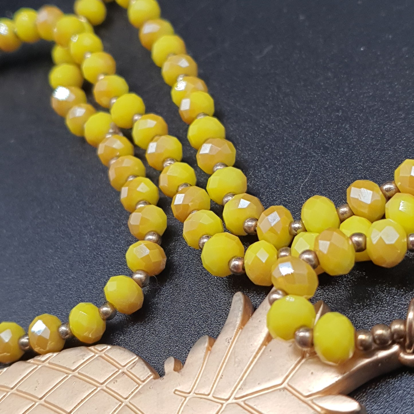Collier sautoir doré pendentif ananas chaîne maille ronde acier inoxydable