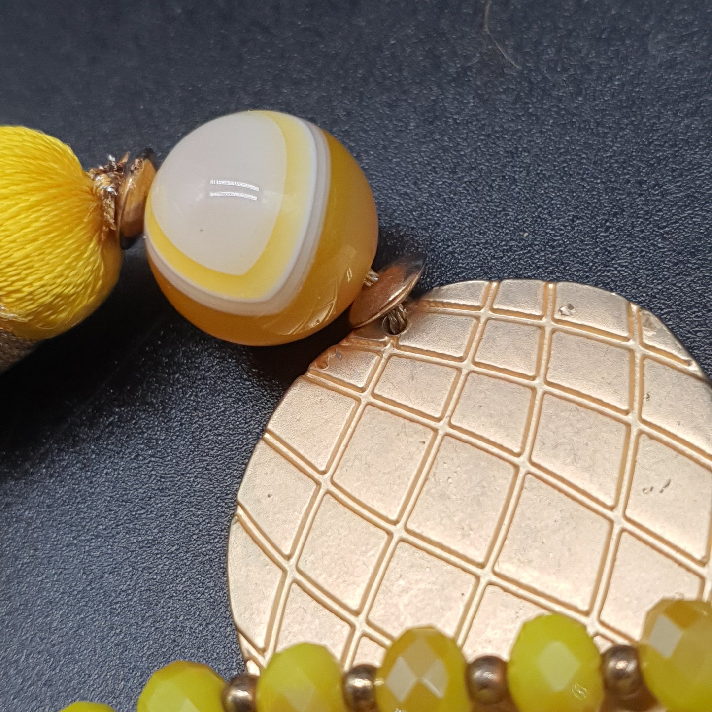 Collier sautoir doré pendentif ananas chaîne maille ronde acier inoxydable