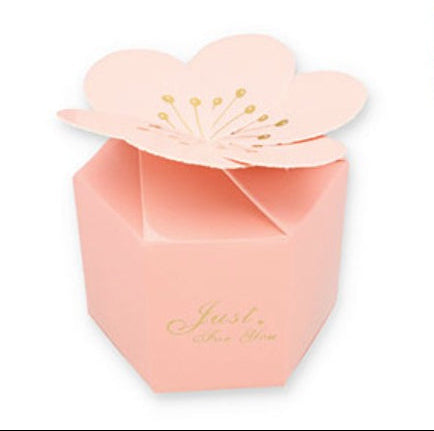 Boîte fleur – Rose clair  – Just for You : parfaite pour un cadeau romantique