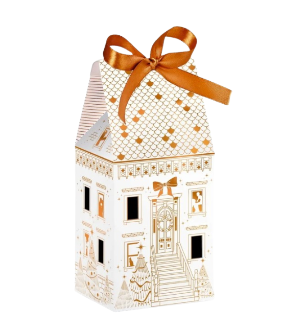 Boîte maison dorée – Grand modèle : idéale pour colliers & sautoirs
